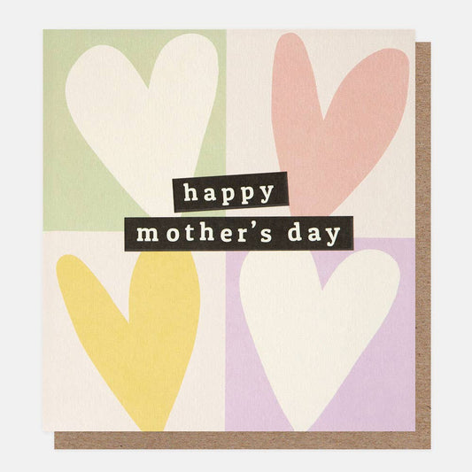 MOTHER'S DAY MULTIHEARTS GREETING CARD CAROLINE  GARDNER - r. h. ballard shop & gallery