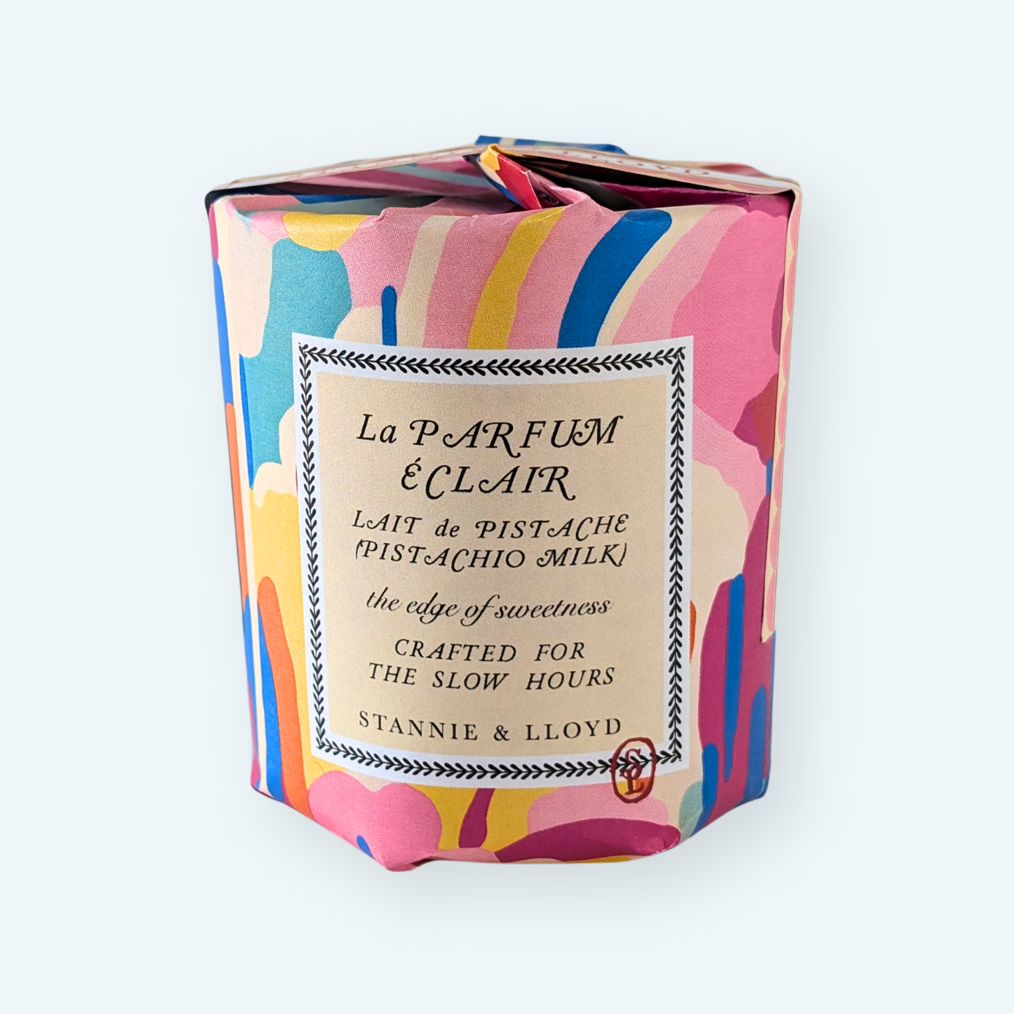 Tester: Gift Wrap Candle - Happy Abstract