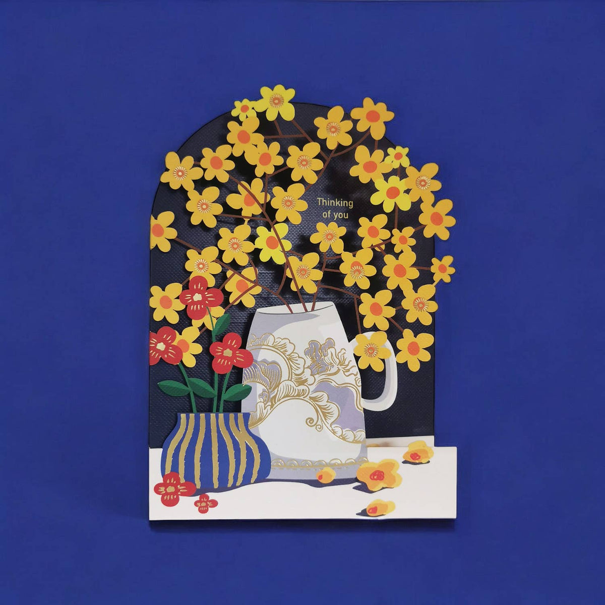 THINKING OF YOU DIECUT GREETING CARD ALLJOY DESIGN
