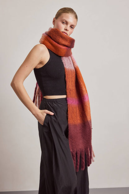The Stockholm Scarf - 100% Recycled - Autumnal Falls