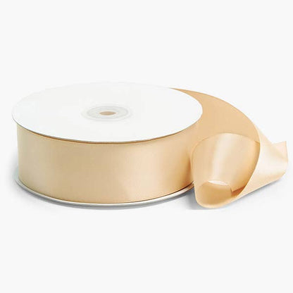 Double Face Satin Gift Packaging Ribbon: Gold Double / 1 Pack / 1-1/2"x50 yards