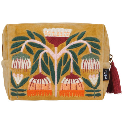 Venus Floral Embroidered Pouch
