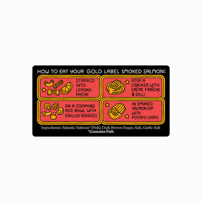 Gold Label Smoked Salmon - r. h. ballard shop & gallery