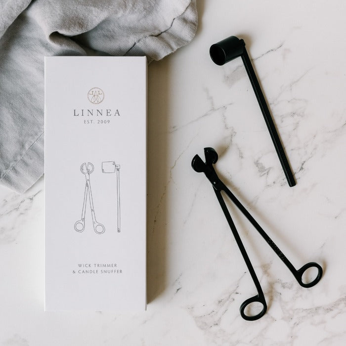 LINNEA Candle Care Kit, Snuffer & Wick Trimmer