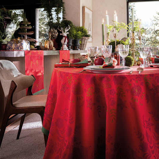 NEW! Feerie Red Holiday COTTON Collection