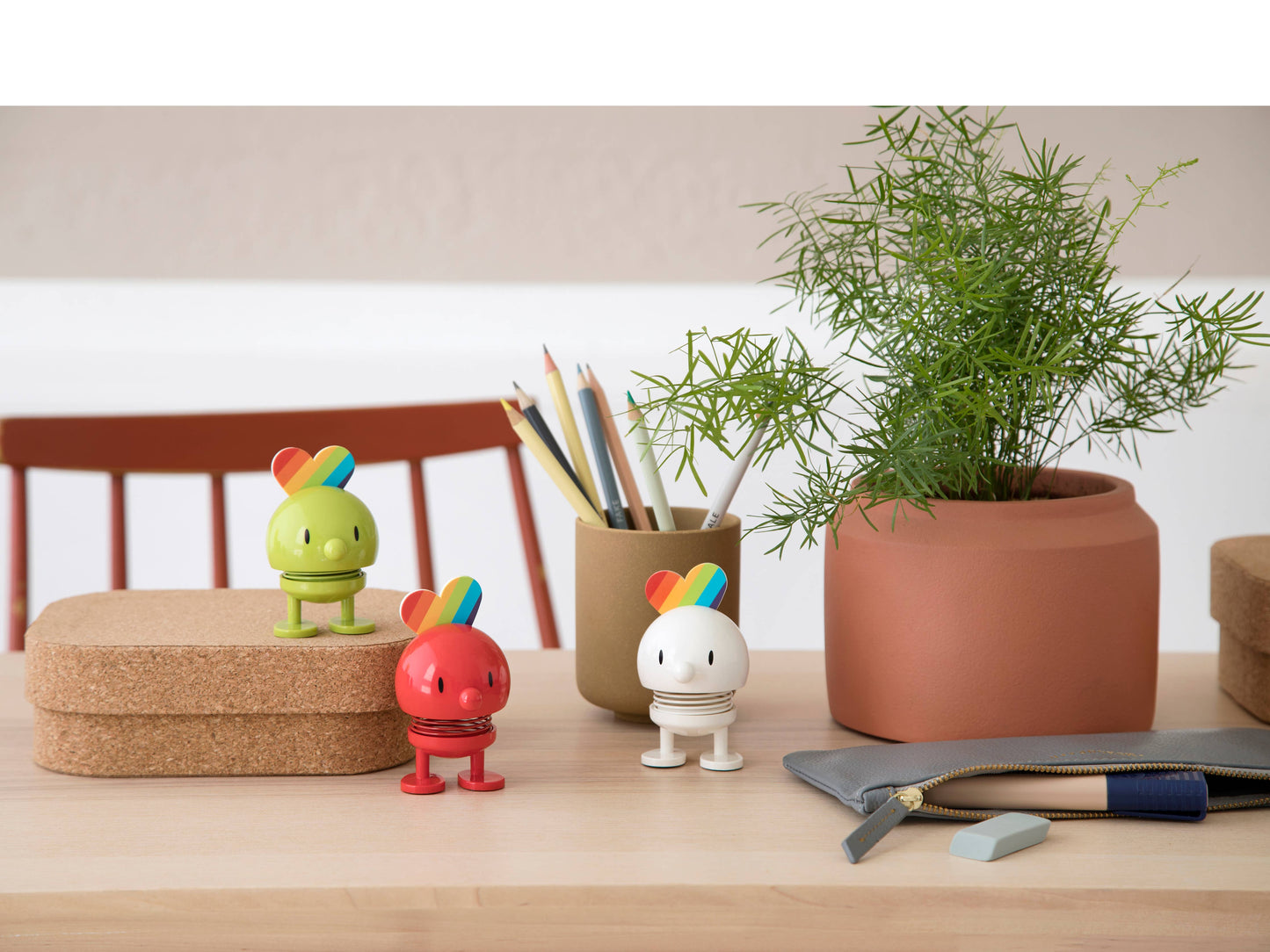 Hoptimist Rainbow Small Red