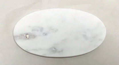 Marble Oval Soap Dish, 4"x6"