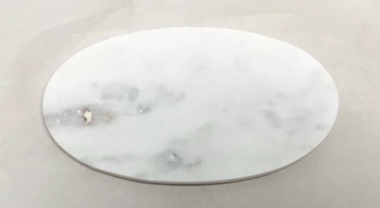 Marble Oval Soap Dish, 4"x6"