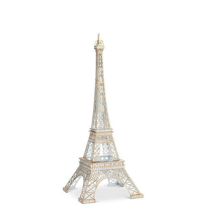 Eiffel Tower-White and Gold: Extra Large