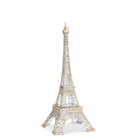 Eiffel Tower-White and Gold: Large