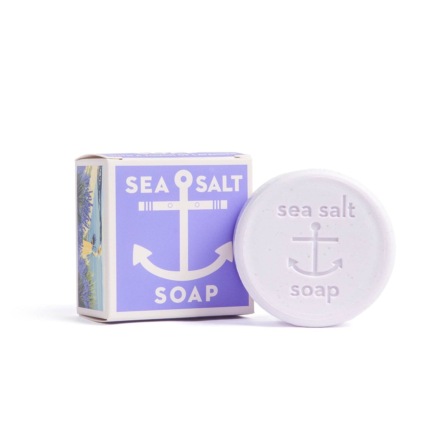 New! Sea Salt Lavender Bar Soap – Triple Milled Natural Lavender - r. h. ballard shop & gallery