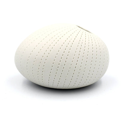 159WH13 PEBBLE MINI S-Handcrafted Porcelain Bud Vase