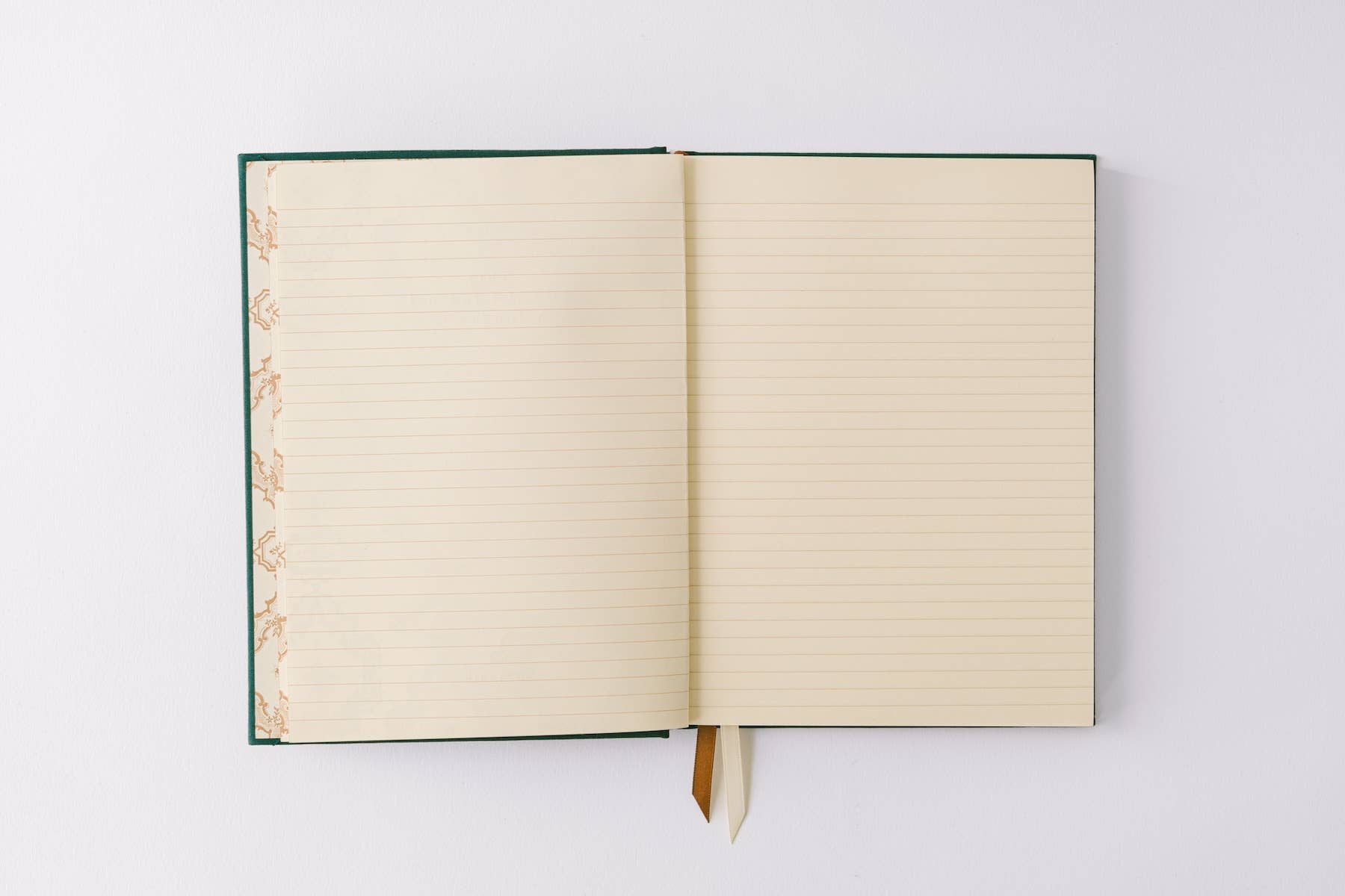 Golden Thistle Bookcloth Hardcover Notebook - r. h. ballard shop & gallery