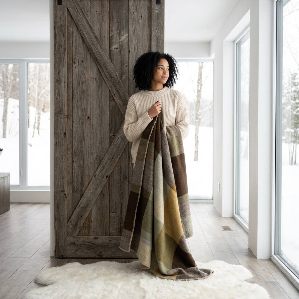 Alpaca Throw - Timberline