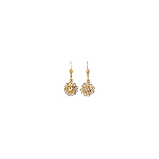 Daisy Earrings Crystal - r. h. ballard shop & gallery