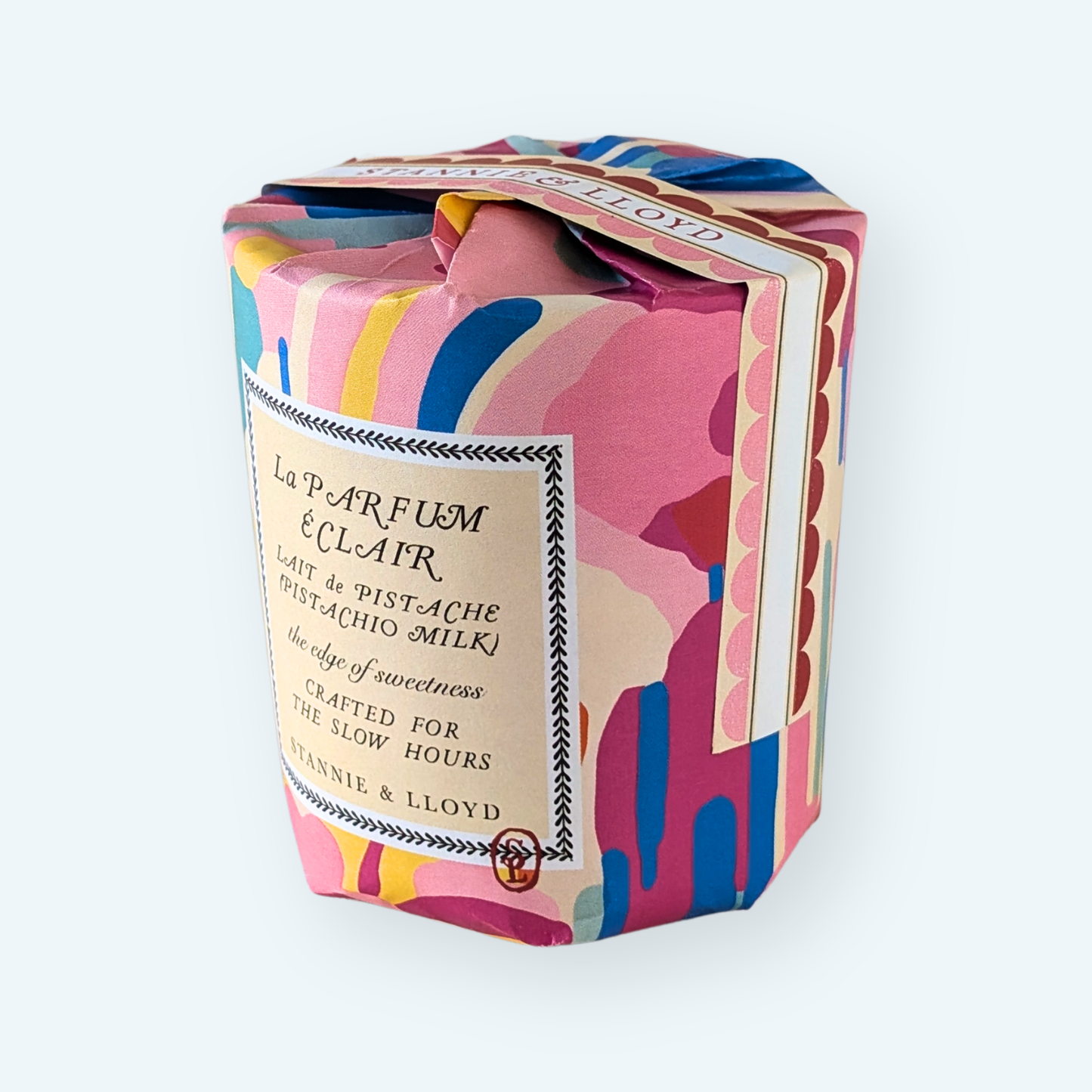 Tester: Gift Wrap Candle - Happy Abstract