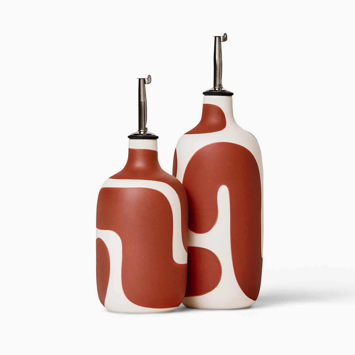 Oil / Vinegar Cruets - Canyon Color Block: Tall - r. h. ballard shop & gallery