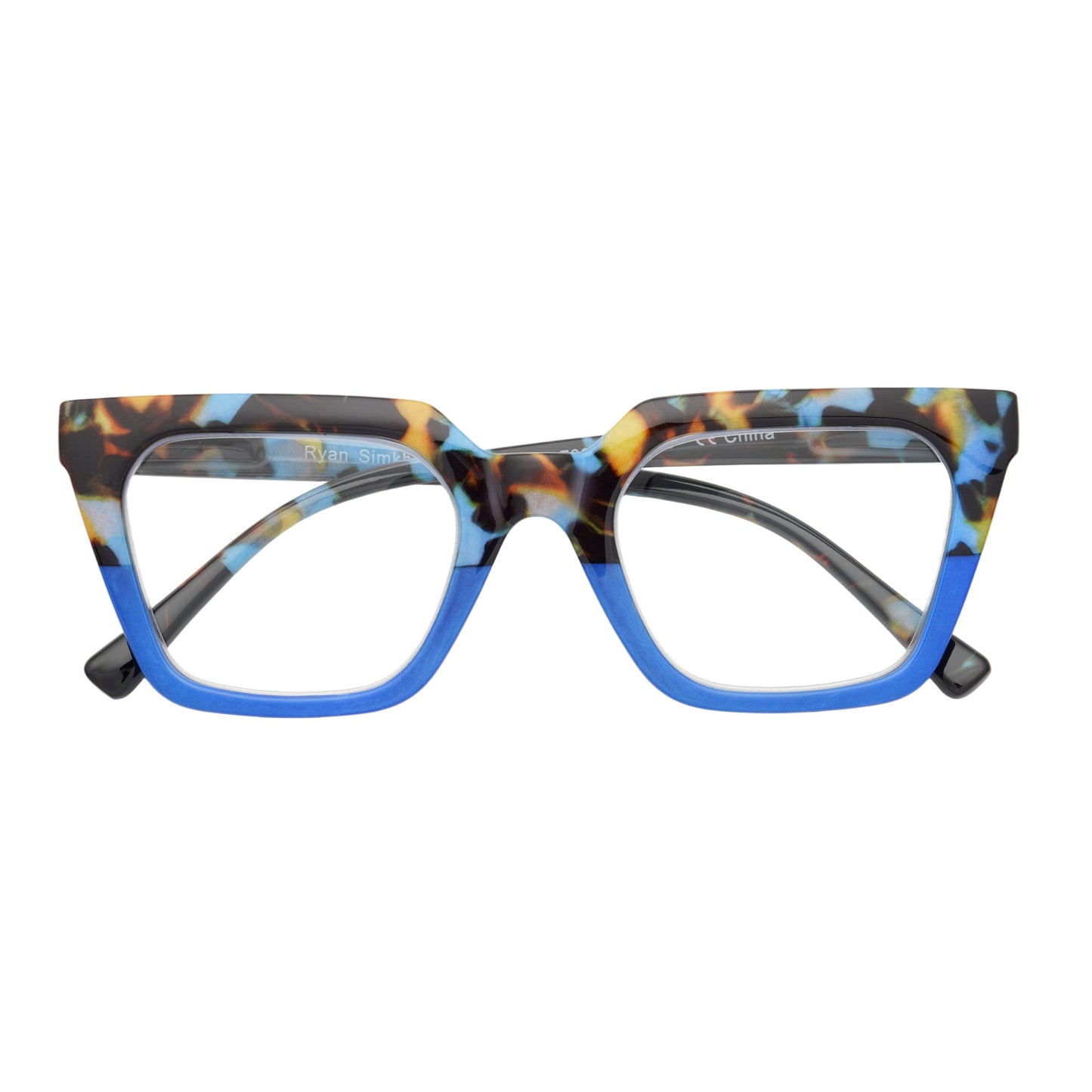 CAMILLE | Tortoise | Blue: 1.50