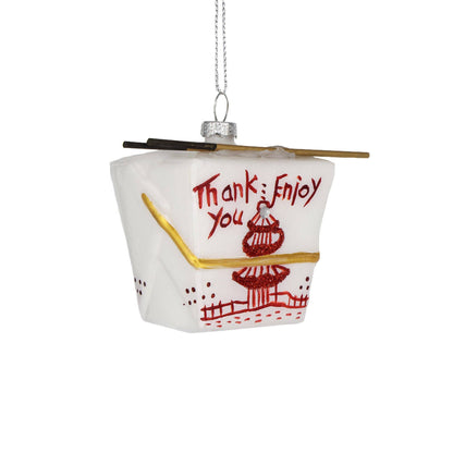 Chinese Take Out Holiday Ornament
