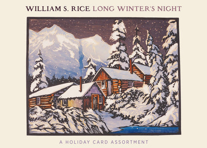 William S. Rice: Long Winter's Night Holiday Card Assortment