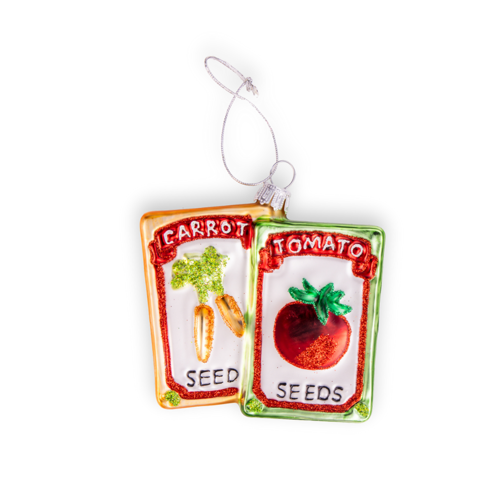 Seed Packet Holiday Ornament