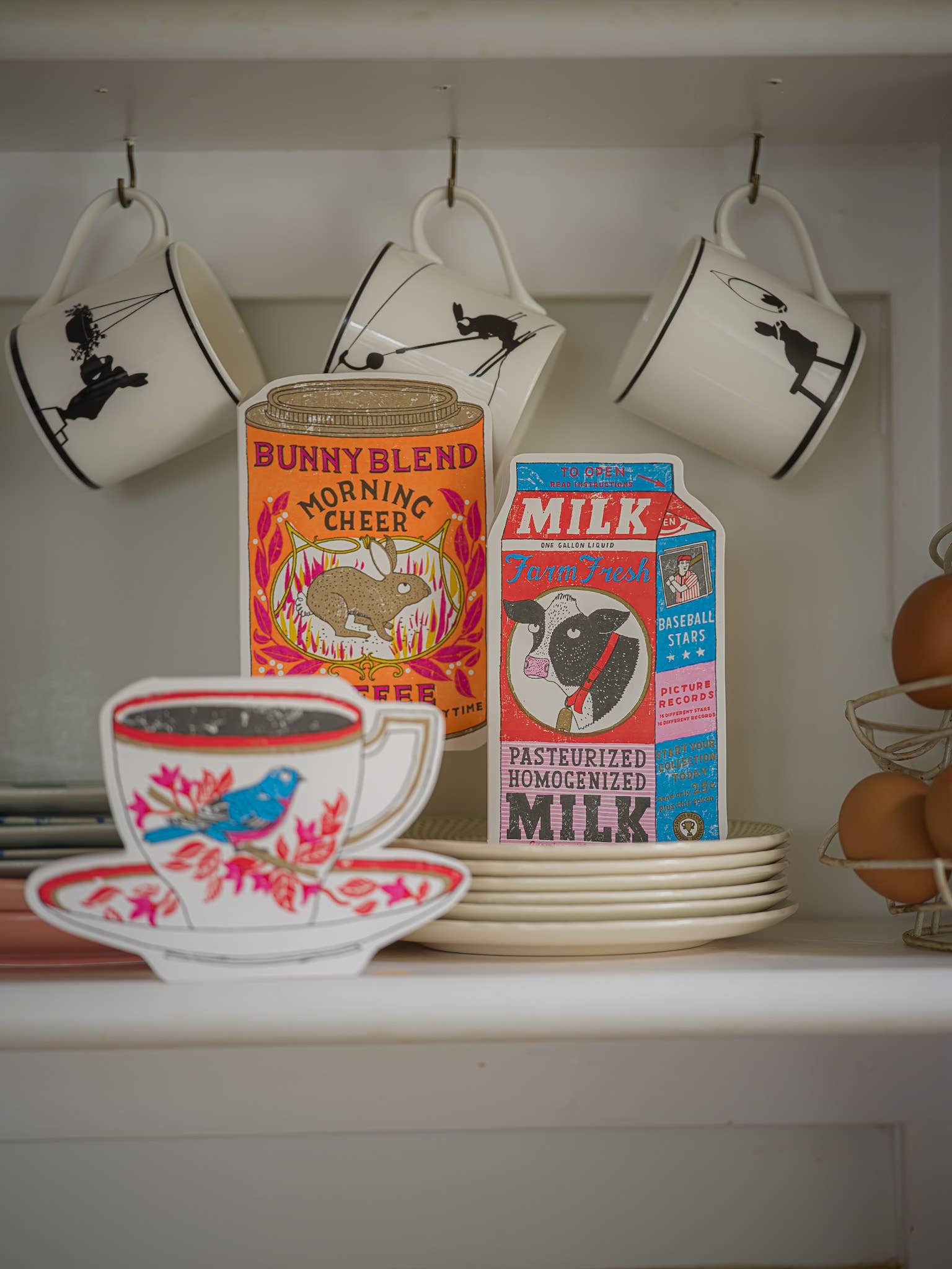 Coffee Tin | Cut-Out - Greeting Card - r. h. ballard shop & gallery
