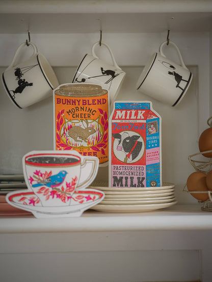 Coffee Tin | Cut-Out - Greeting Card - r. h. ballard shop & gallery