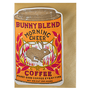 Coffee Tin | Cut-Out - Greeting Card - r. h. ballard shop & gallery