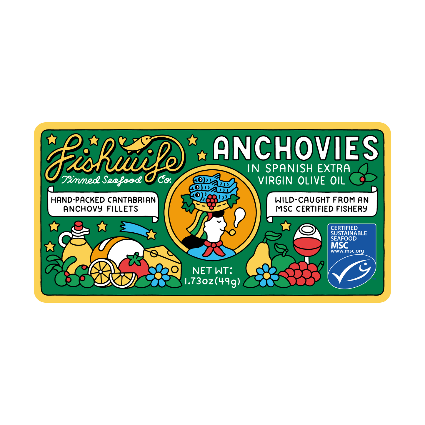 Cantabrian Anchovies in Extra Virgin Olive Oil