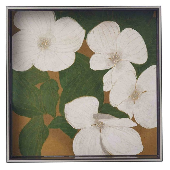 White Dogwood Tray