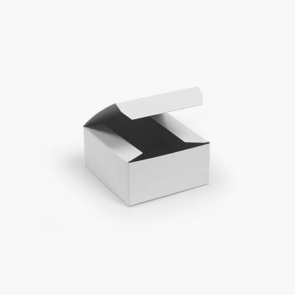 Recycled White Gift Boxes: White / 100 Pack / 4x4x4"