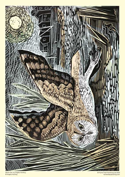 Adult Sustainable Jigsaw Puzzle Angela Harding: Marsh Owl by: Jigsaw; 1 pages / English - r. h. ballard shop & gallery