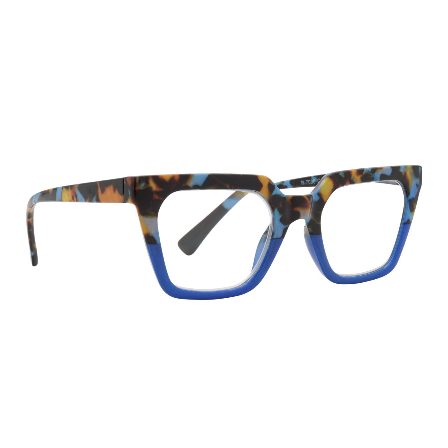 CAMILLE | Tortoise | Blue: 2.00