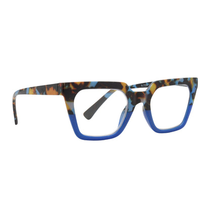 CAMILLE | Tortoise | Blue: 2.00
