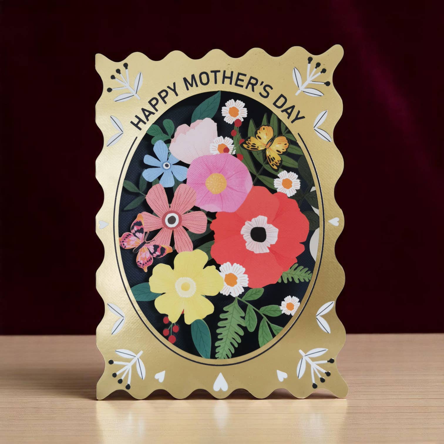 MOTHER'S DAY DIECUT FRAME GREETING CARD ALLJOY DESIGN - r. h. ballard shop & gallery