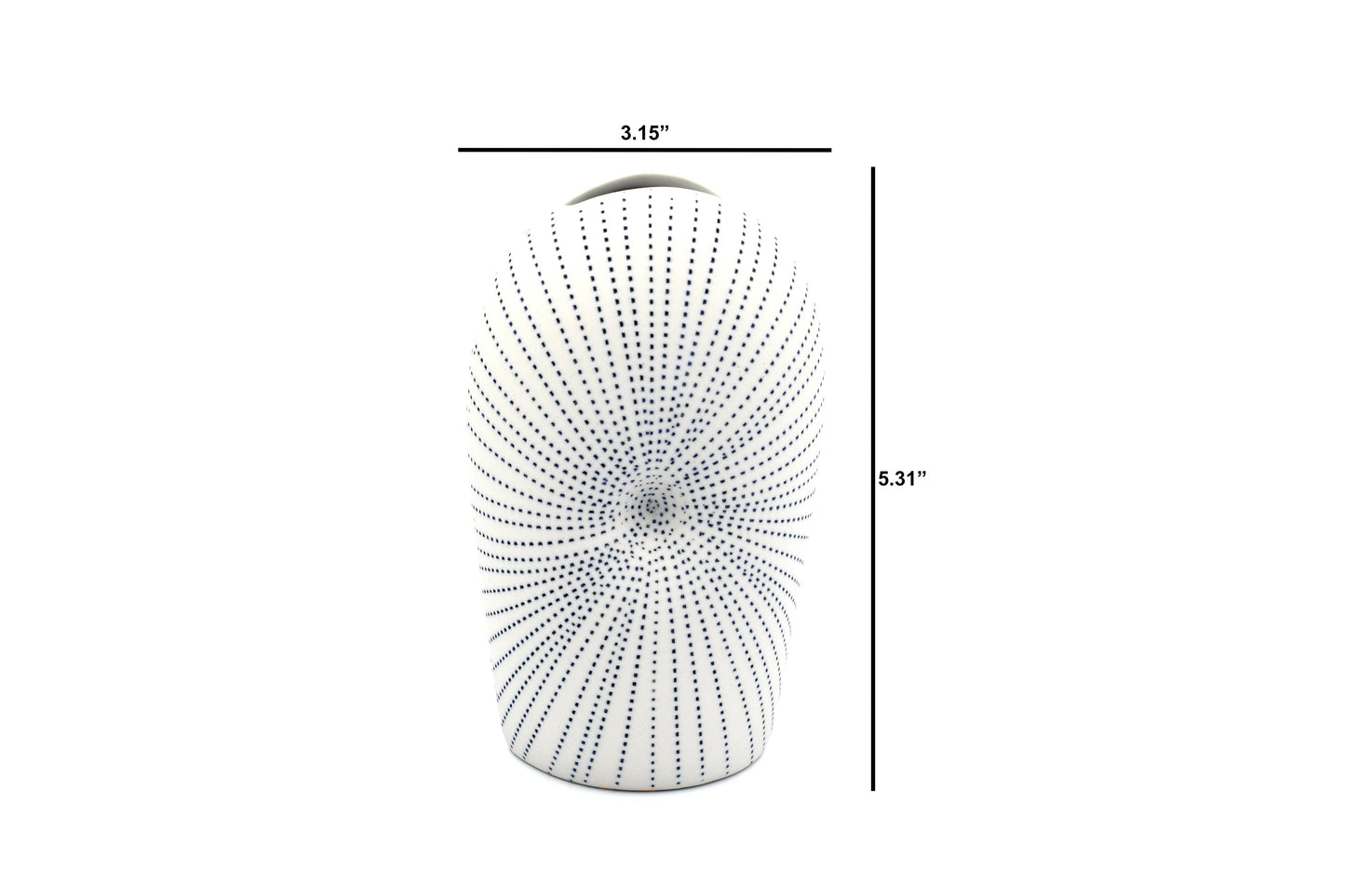 DIVA Tall Handcrafted Porcelain Bud Vase