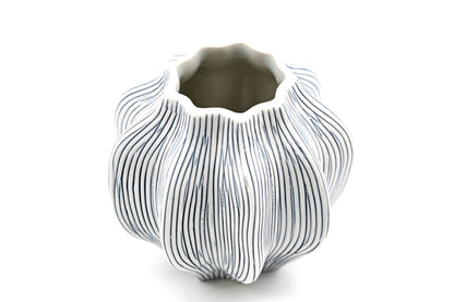 MAFA Blue Stripe Handcrafted Porcelain Vase - r. h. ballard shop & gallery