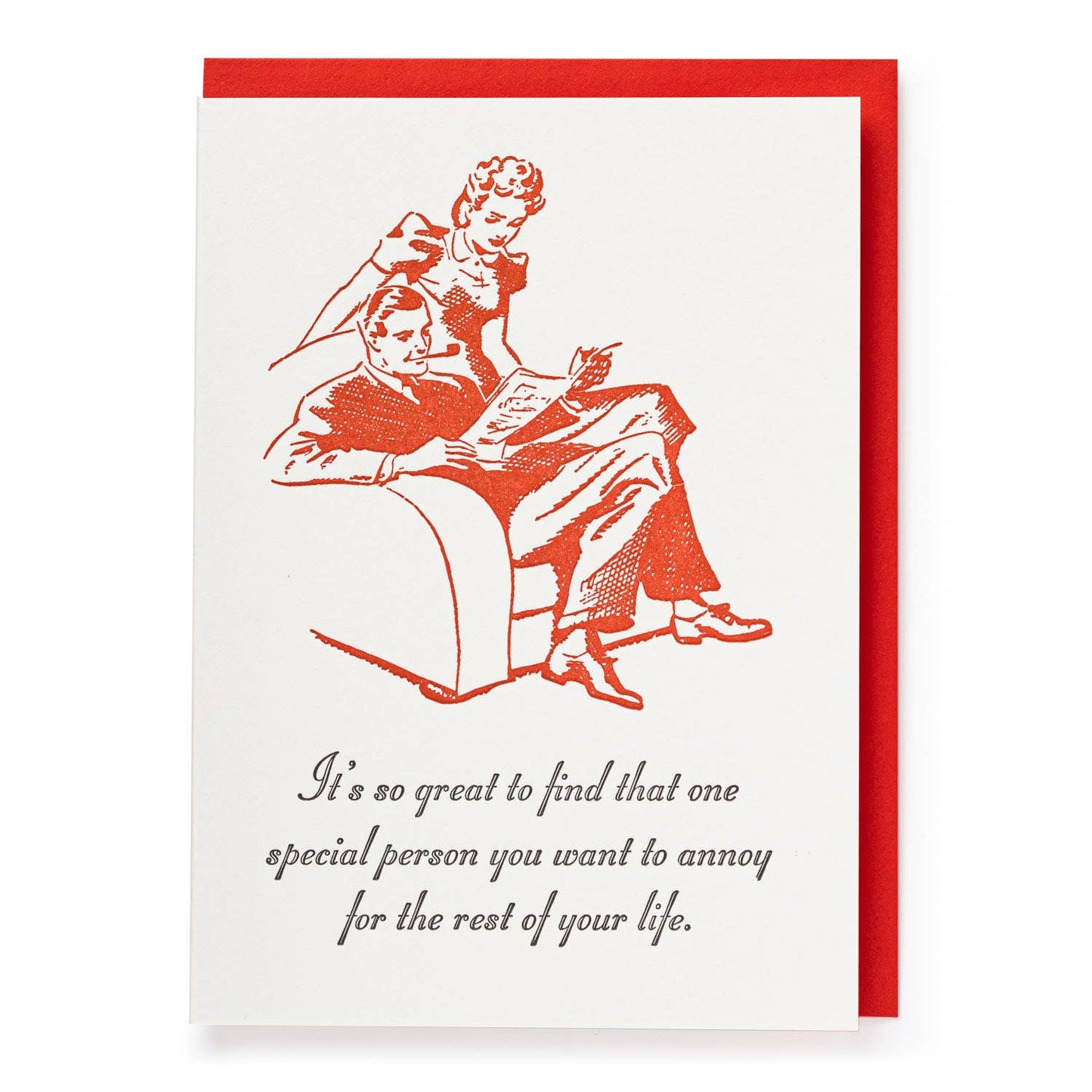 Annoy for Rest of Life | Greeting Card - r. h. ballard shop & gallery