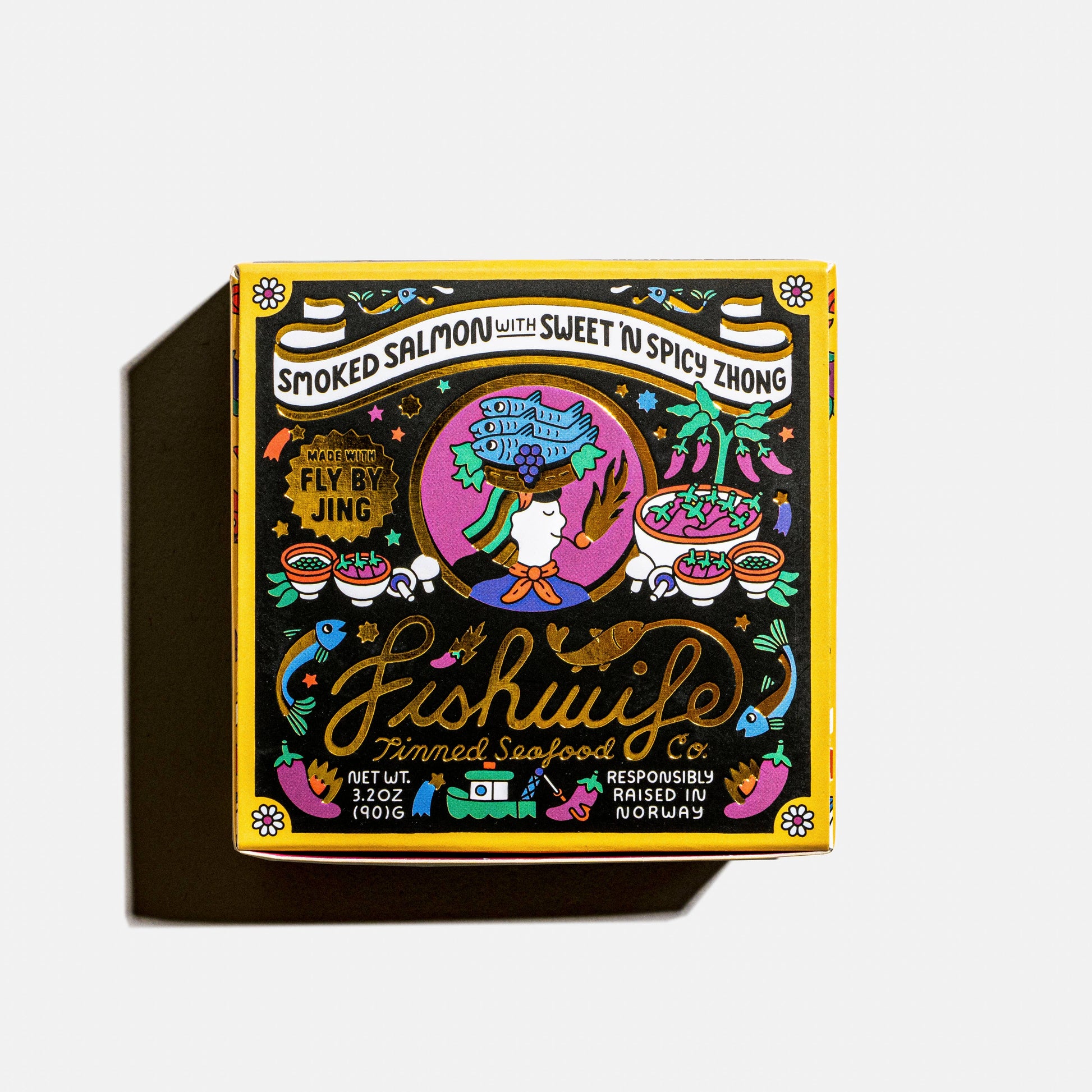 Smoked Salmon with Sweet & Spicy Zhong (6-pack) - r. h. ballard shop & gallery