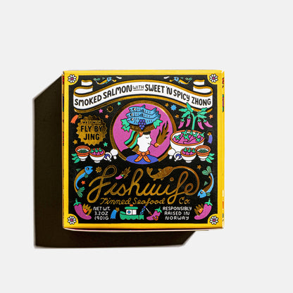 Smoked Salmon with Sweet & Spicy Zhong (6-pack) - r. h. ballard shop & gallery