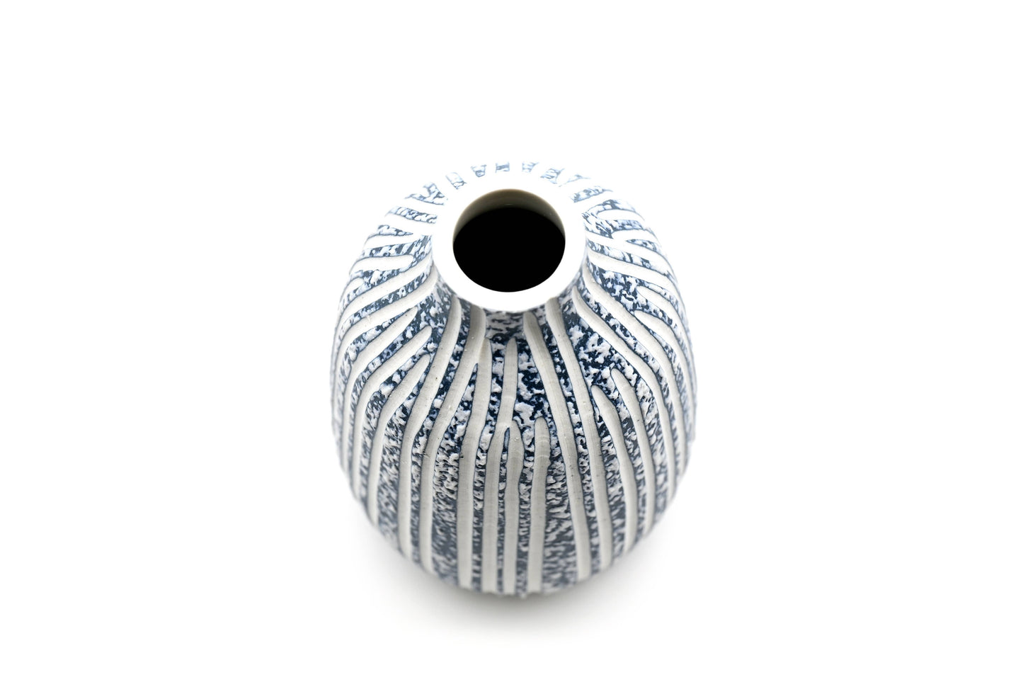 431W16BLUE ADAM MINI L - Handcrafted Porcelain Bud Vase - r. h. ballard shop & gallery