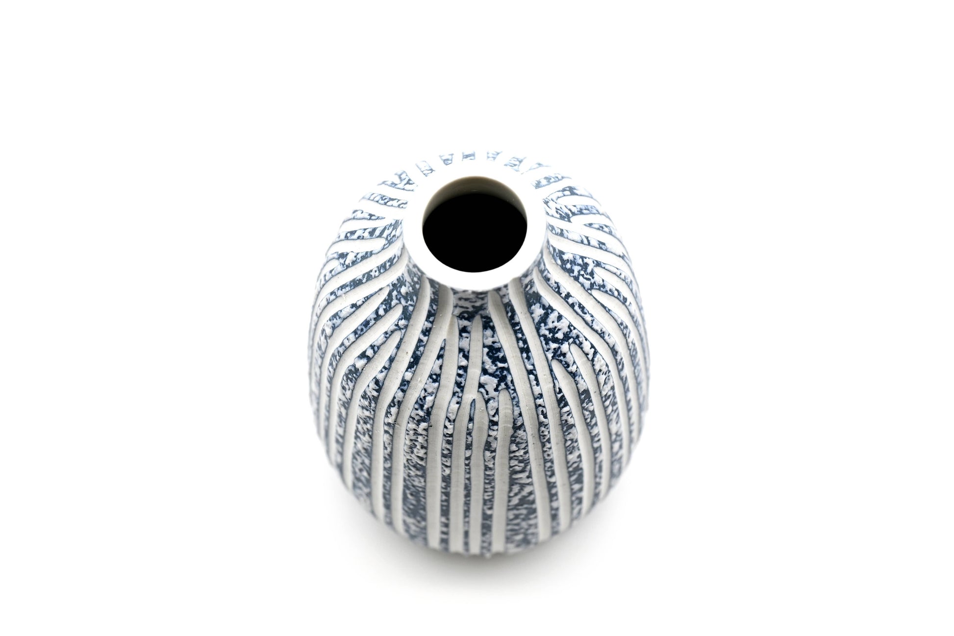431W16BLUE ADAM MINI L - Handcrafted Porcelain Bud Vase - r. h. ballard shop & gallery