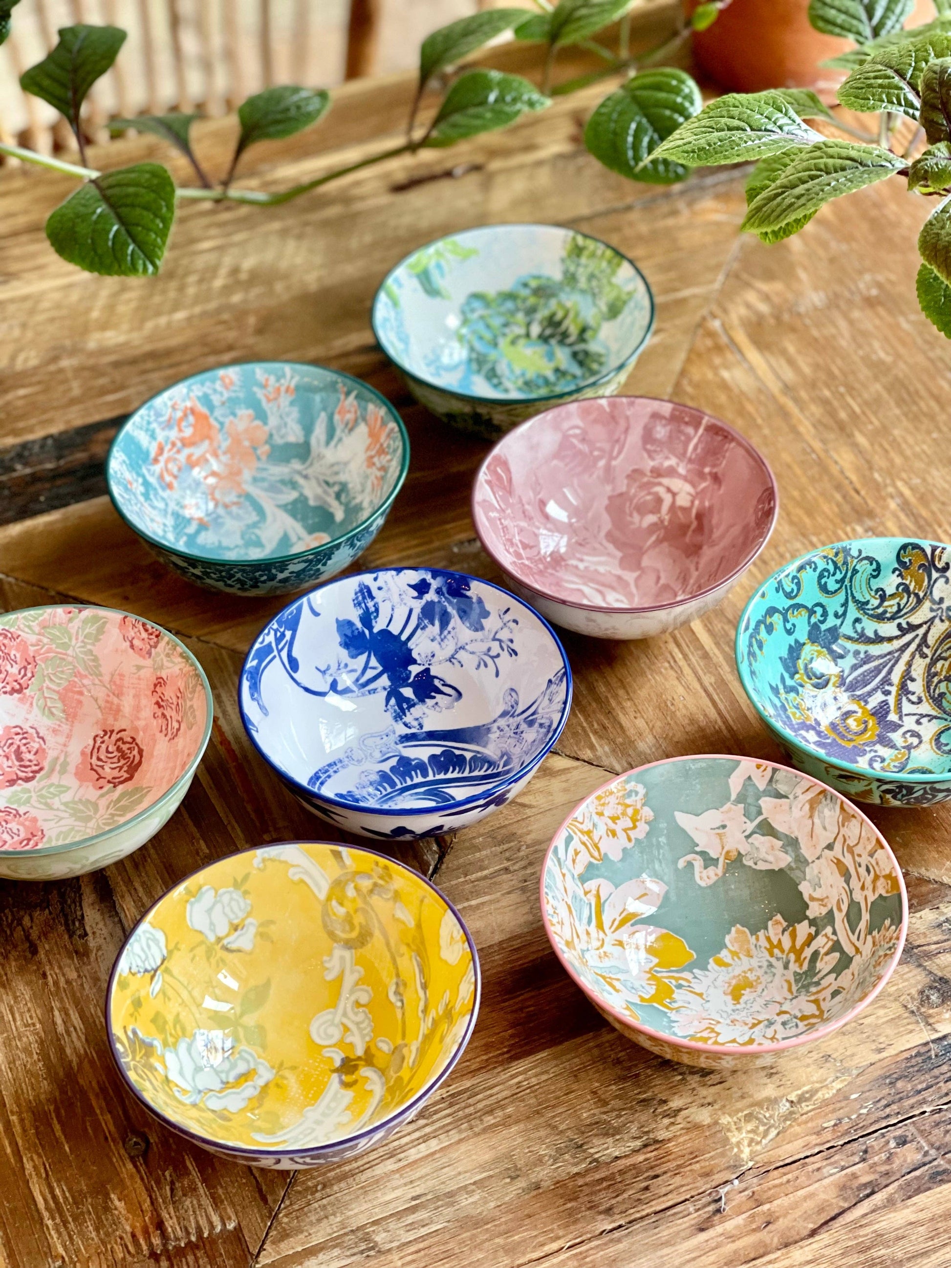 Patina Vie Artisan Tidbit Bowls, 4 Sets of 8 - r. h. ballard shop & gallery