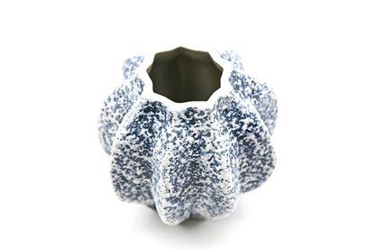 MAFA Blue Texture Mini Handcrafted Porcelain Vase