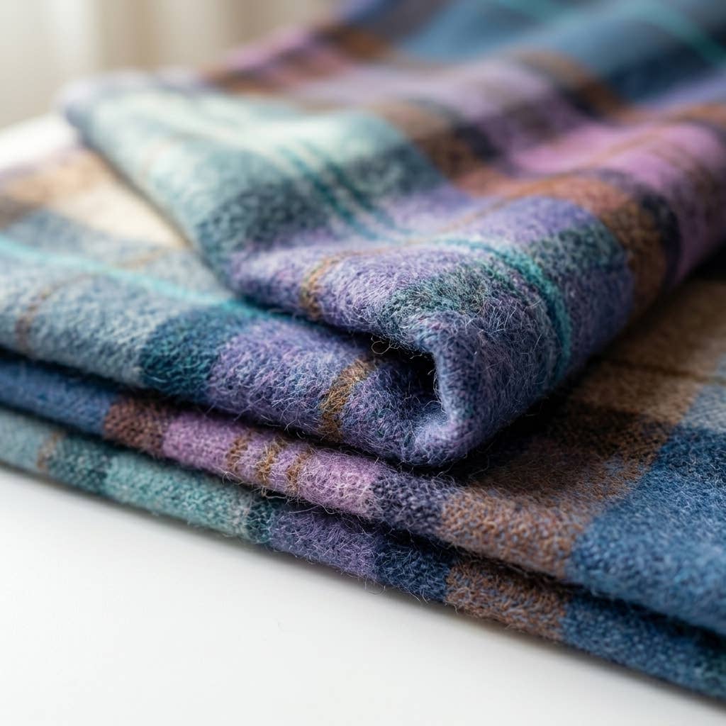 Alpaca Throw - Pacific