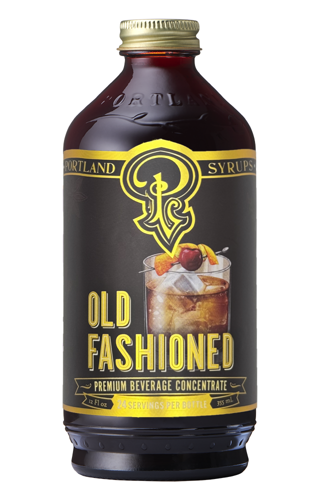 Old Fashioned Syrup 12oz - cocktail / mocktail drinks