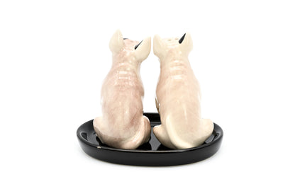 SALT AND PEPPER SHAKER Bull Terrier