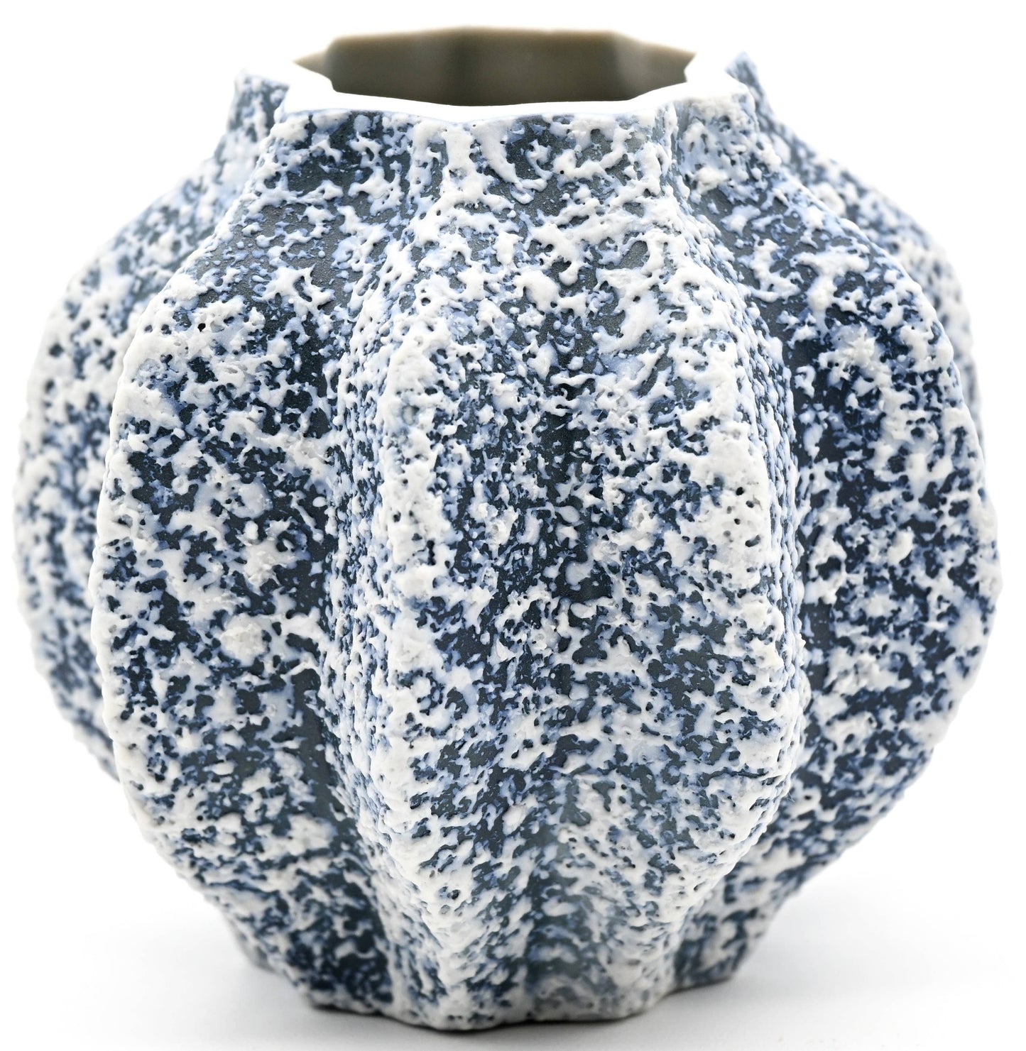 MAFA Blue Texture Mini Handcrafted Porcelain Vase