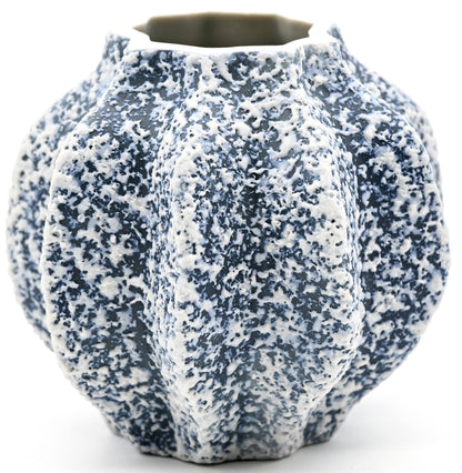 MAFA Blue Texture Mini Handcrafted Porcelain Vase