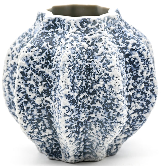 MAFA Blue Texture Mini Handcrafted Porcelain Vase - r. h. ballard shop & gallery